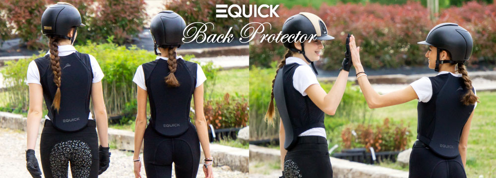 New Unisex Back Protector by Equick: you can not miss it!