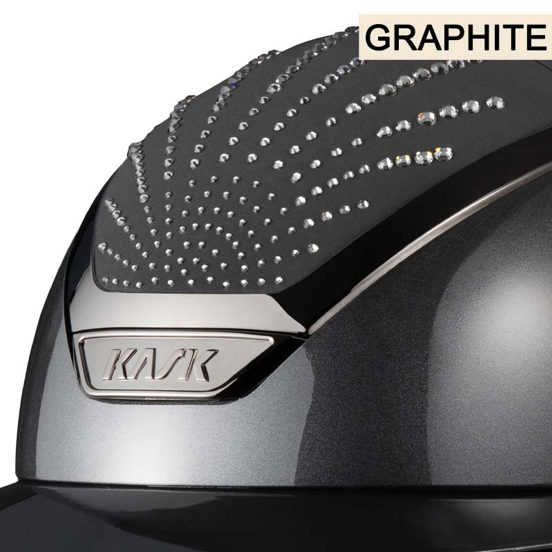 KASK Star Lady ANIMA Origin Riding Helmet - with Swarovski - 3323