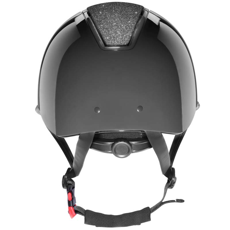 Tattini SELENE Riding Helmet w/Glitter shell - wide visor - 3305
