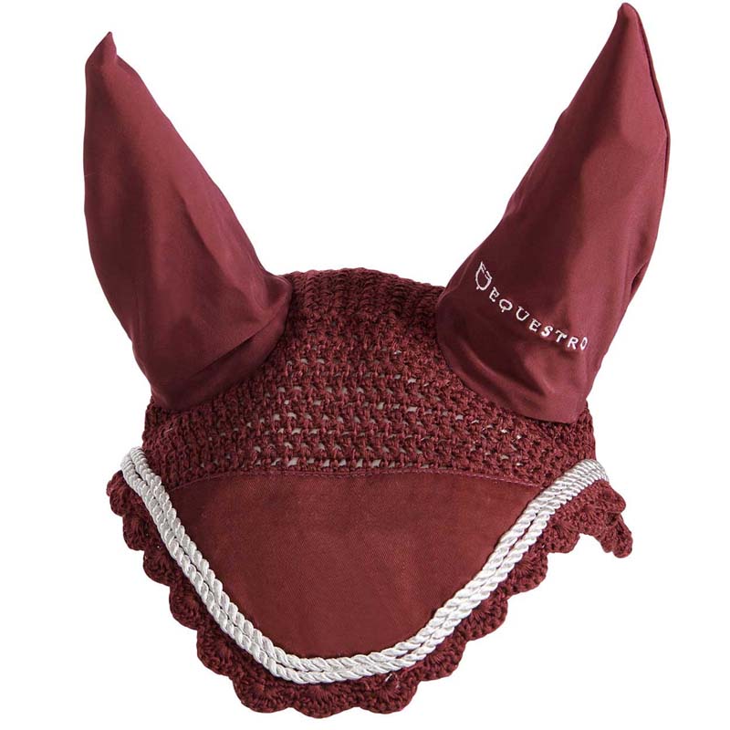 Equestro ear net with cord