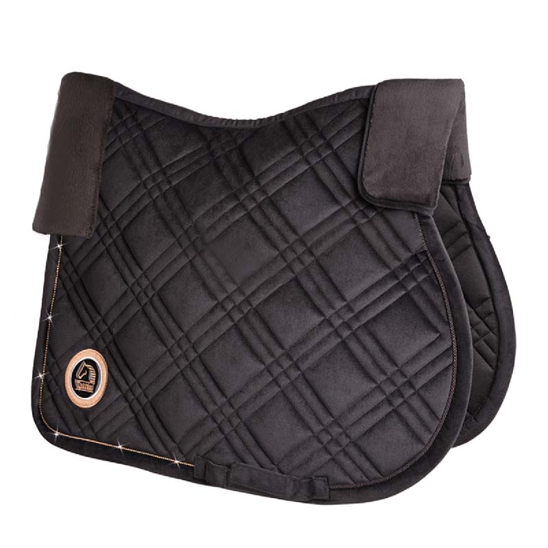 Tattini prado quilted saddle pad with wither protection
