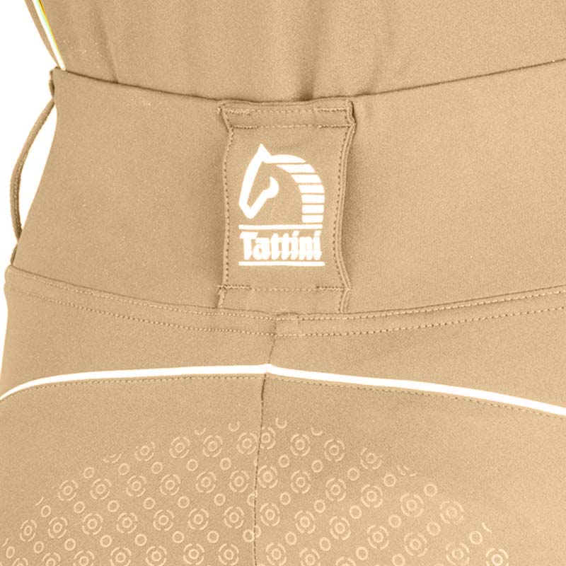 Full grip woman riding leggings Tattini mod. Passiflora - 2211