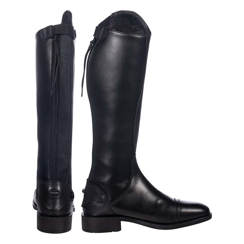 Riding Boots HKM Julie in smooth leather - for Kids and Women