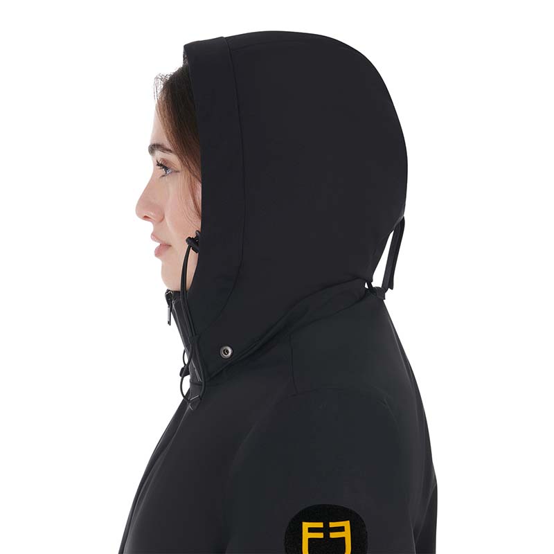 Equestro Long Waterproof Winter Jacket for women, Parka style - 9803