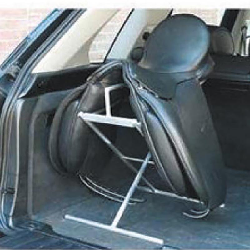 Folding travel saddle holder - 6261