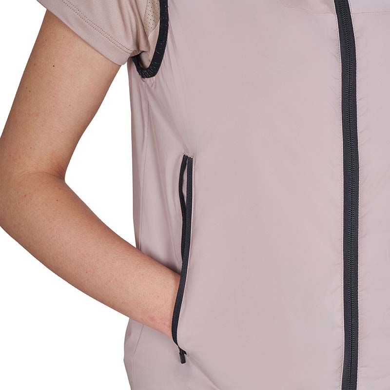 Packable Waterproof Vest Equestro Foldable for Women - 9478