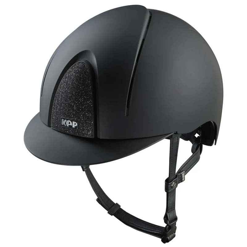 KEP Smart Nova Textile Star Helmet - standard visor, matte with sparkling fabric