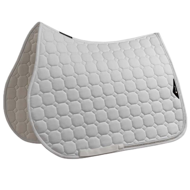 Equiline English saddle pad mod. Octagon w/strass details - 3645