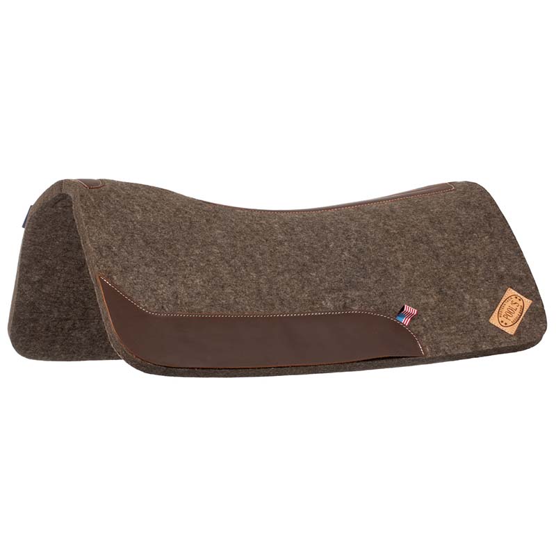 Pool’s felt western saddlecloth with ventilation holes - 5080