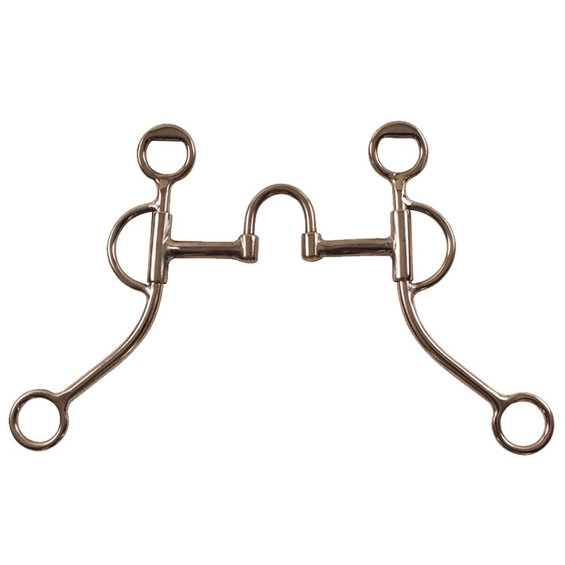Correctional western bit stainless steel, neck bridge mobile