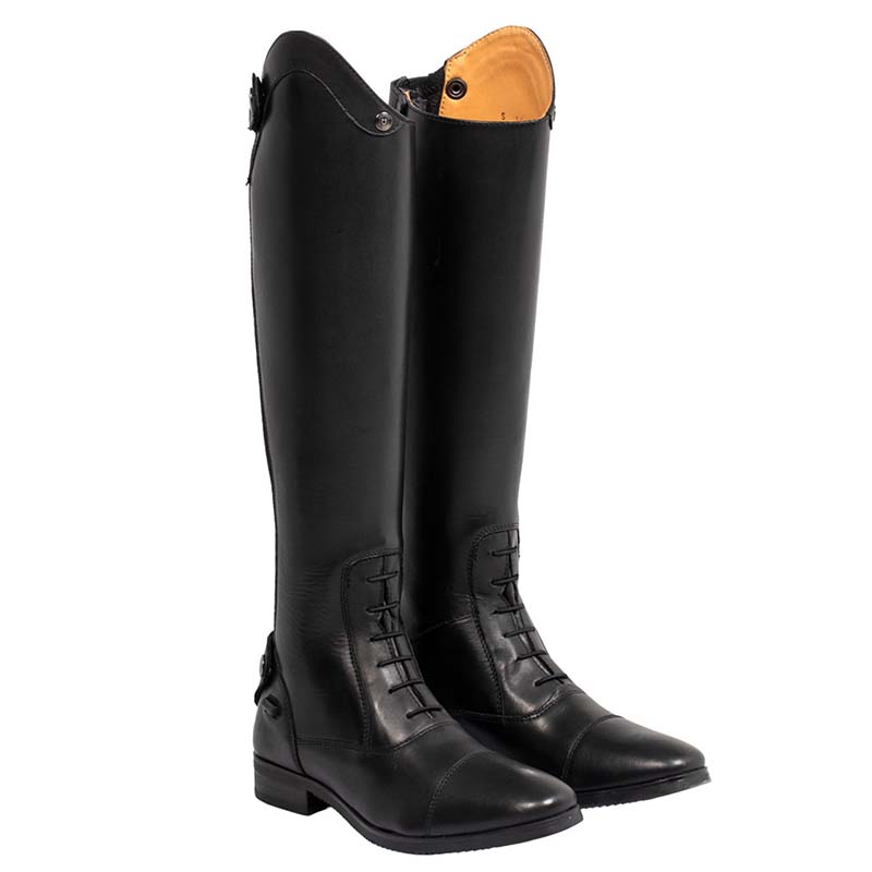 Equestro eris riding boots in leather for women / children