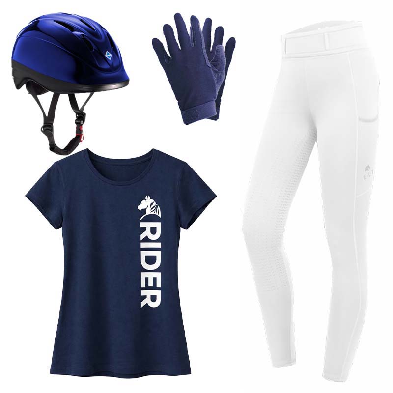English Riding Apparel Set for woman - Beginners and Riders - 8190