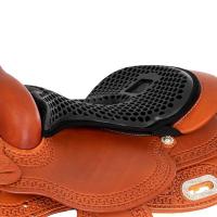 ACAVALLO ORTHO-PUBIS SEAT SAVER WITH GEL for WESTERN SADDLE