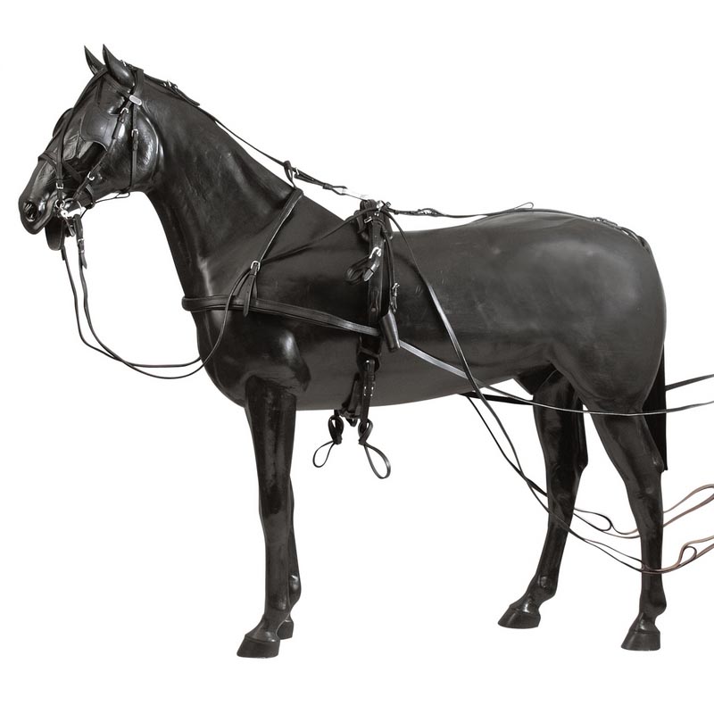 Leather harness fot trotters