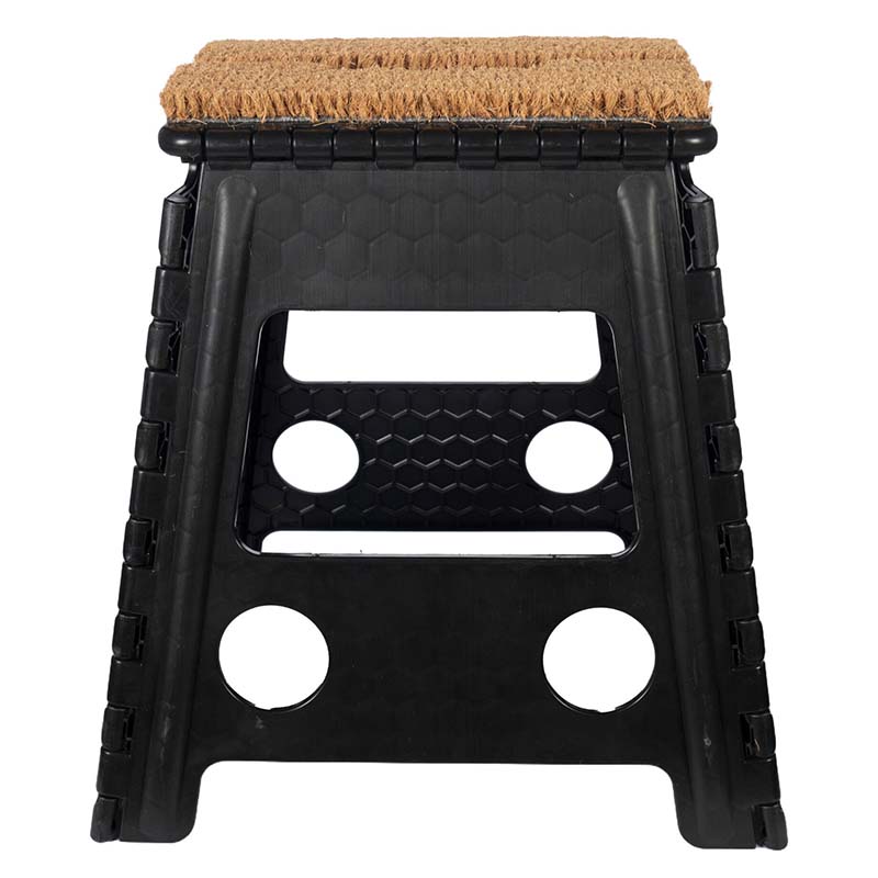 Folding Stool with Doormat - 7835