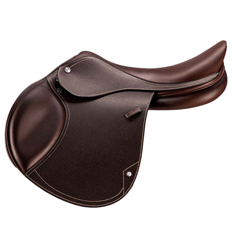 Jumping Saddle VALOR JMP PRINT in Printed Leather - Equiline Saddle Division - 2709